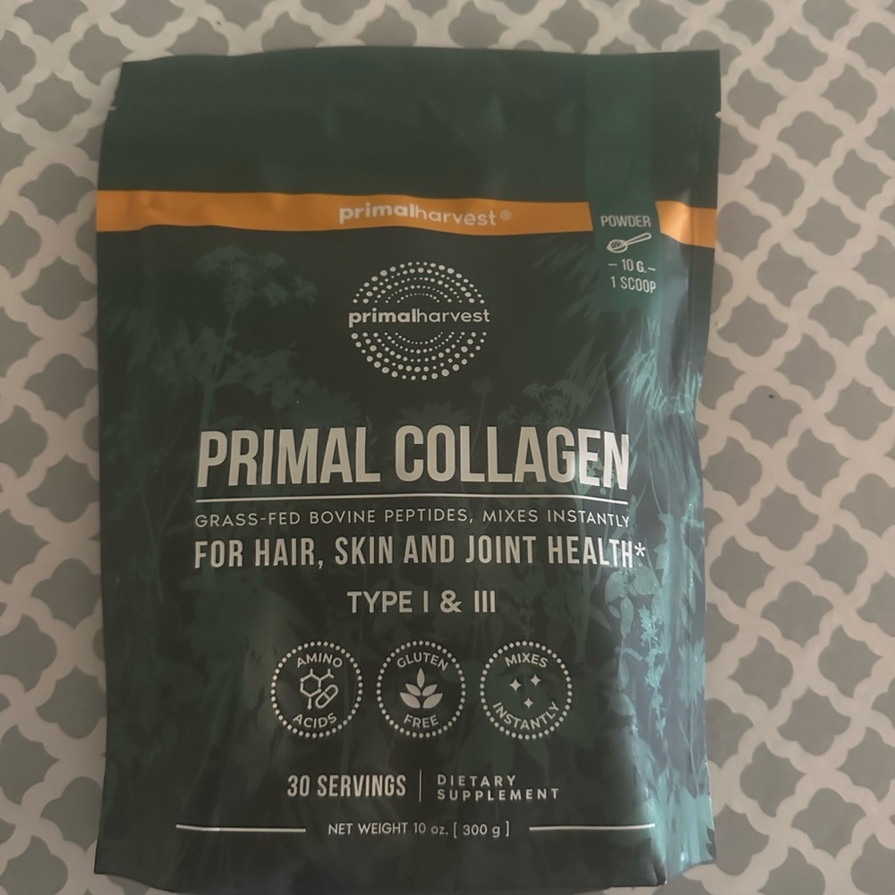 unopened bag of primal collagen